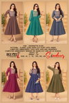 Sindoor By Dee Cee Palin Georgette Kurtis Wholesale Market In Surat With Price
